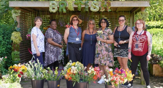 Group of college students