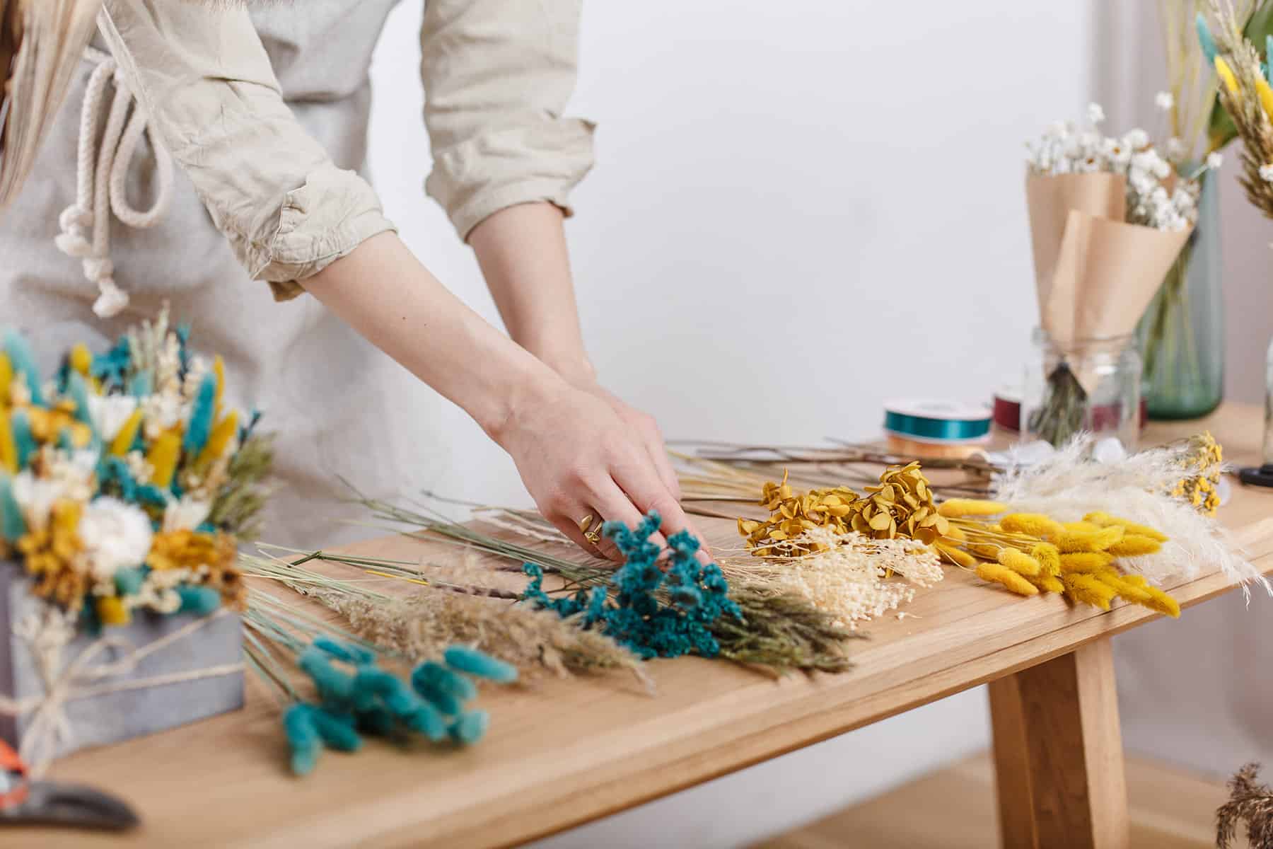Dried Flowers Capel Manor College