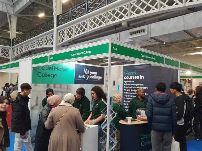 Capel Manor College Inspires at What Next? Live Careers Fair - Capel ...
