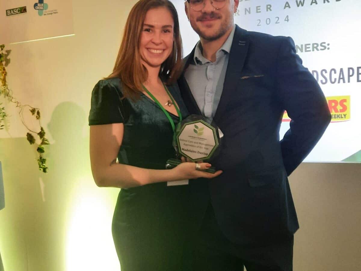 Madelaine Dunlop wins LBEL award 2024