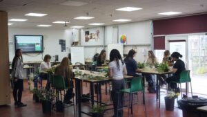 Students at Get Ready for Capel Manor College day
