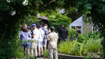 New students taking tour at Get Ready for Capel Manor College