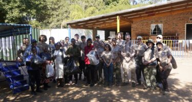 Capel Manor College students visit South African rehabilitation centre for wildlife