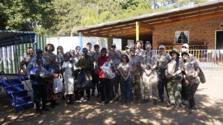 Capel Manor College students visit South African rehabilitation centre for wildlife