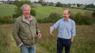 Jeremy Clarkson and Charlie Ireland