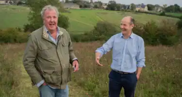 Jeremy Clarkson and Charlie Ireland