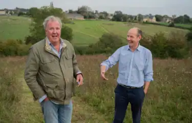 Jeremy Clarkson and Charlie Ireland