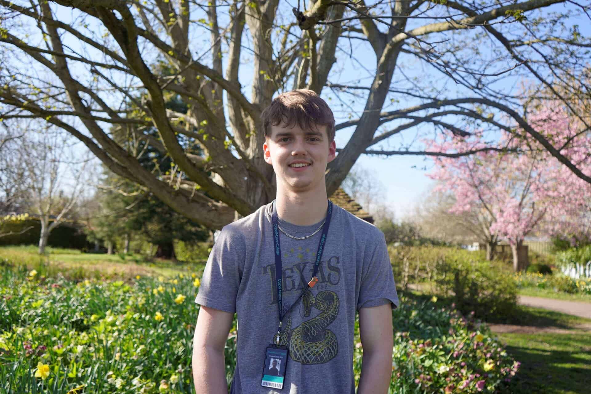 Richard's student governor journey - Capel Manor College