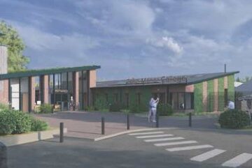 Planned new entrance
