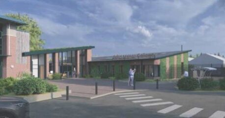 Planned new entrance