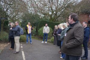 BALI members given tour of Capel Manor College and Gardens