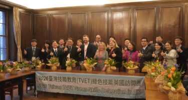 Leaders from leading green skills educational providers in Taiwan visited Capel Manor College