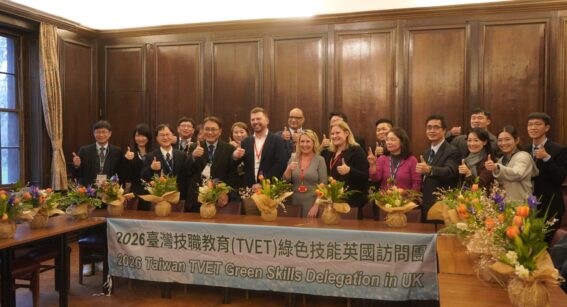 Leaders from leading green skills educational providers in Taiwan visited Capel Manor College