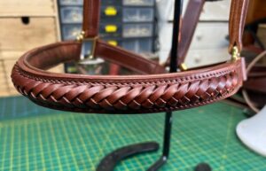 Leatherwork competition entry