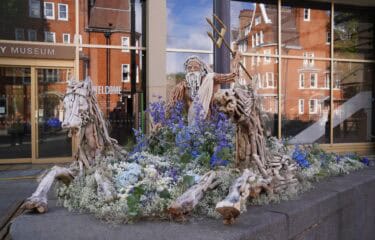 Chelsea in Bloom Poseidon and his Horses installation