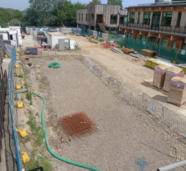 Construction underway at Mottingham Campus